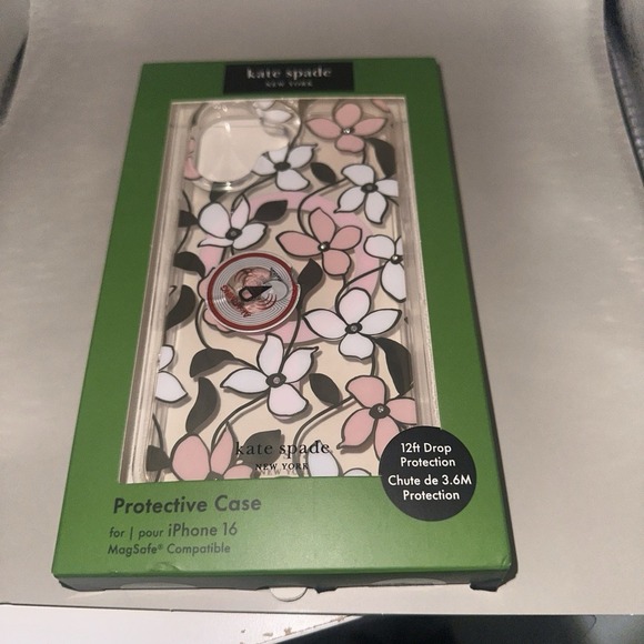 Kate Spade New York Hardshell Case for iPhone 16 - Picture 1 of 3